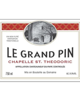 Chapelle Saint Theodoric Chateauneuf du Pape Le Grand Pin 2019 750ml 