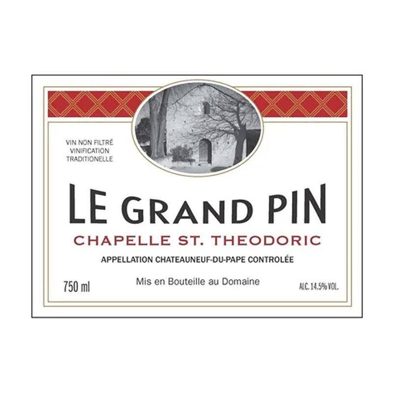 Chapelle Saint Theodoric Chateauneuf du Pape Le Grand Pin 2019 750ml 