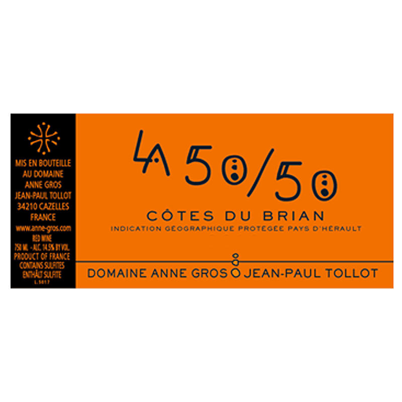 Domaine Anne Gros & Jean Paul Tollot La 50/50 Cotes du Brian 2021