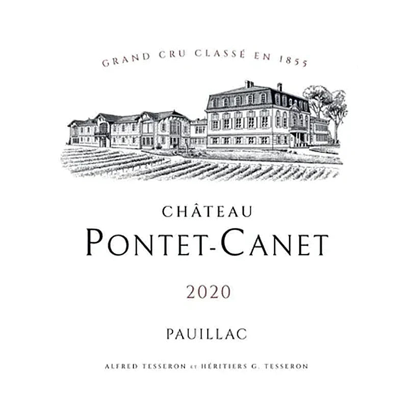 Chateau Pontet Canet 2020 750ml 