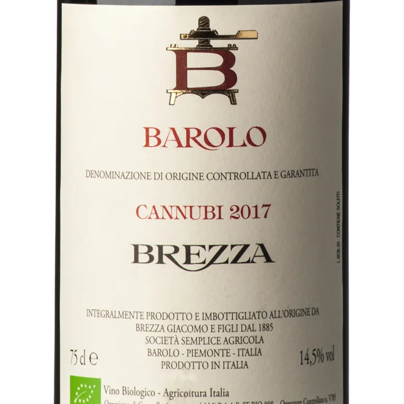 Brezza Barolo Cannubi 2017 750ml