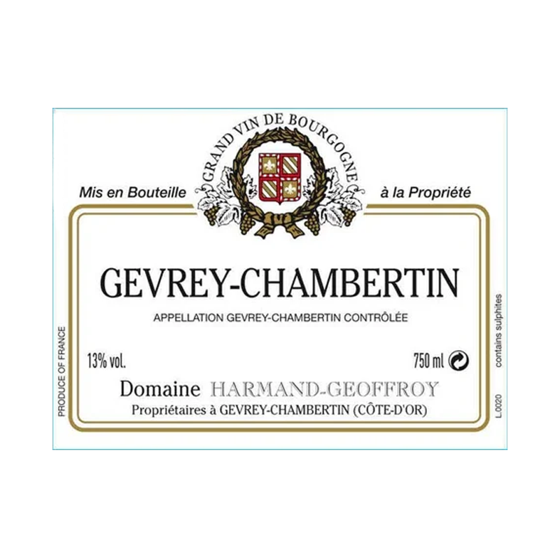 Domaine Harmand Geoffroy Gevrey Chambertin 2021 750ml