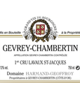 Domaine Harmand Geoffroy Gevrey Chambertin 1Er Cru Lavaux St Jacques 2021 750ml