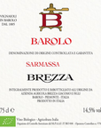 Brezza Barolo Sarmassa 2019 750ml