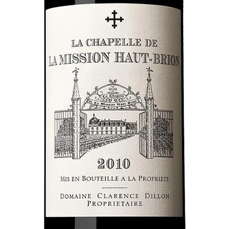 La Chapelle De La Mission Haut Brion 2010 750ml