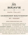 Mt Brave Cabernet Sauvignon 2018 750ml